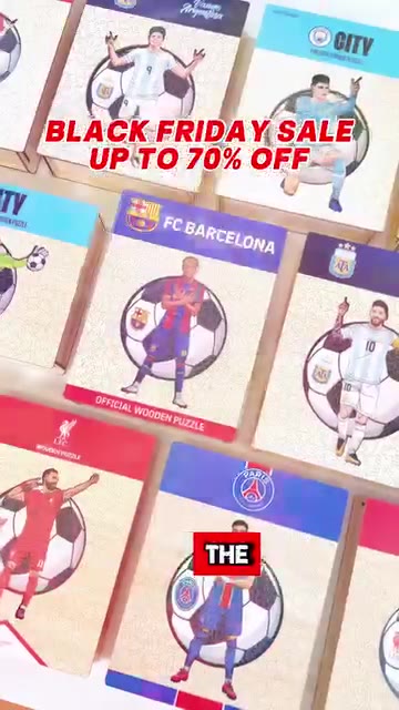 Iconic Puzzles Black Friday ad